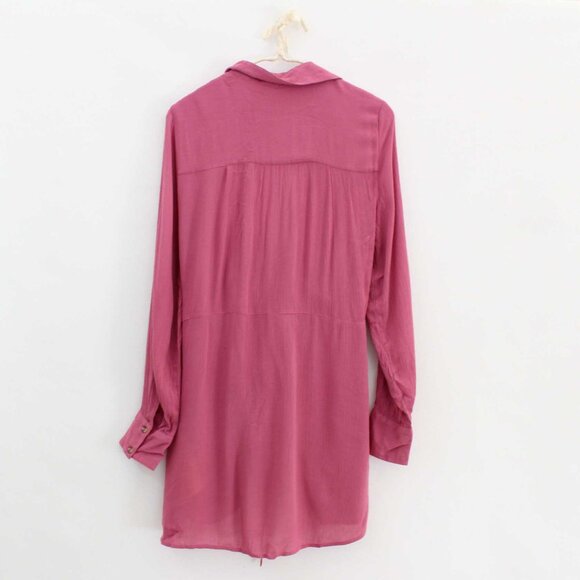 Free People Worlds Apart Tunic in Deep Plum - Picture 2 of 6